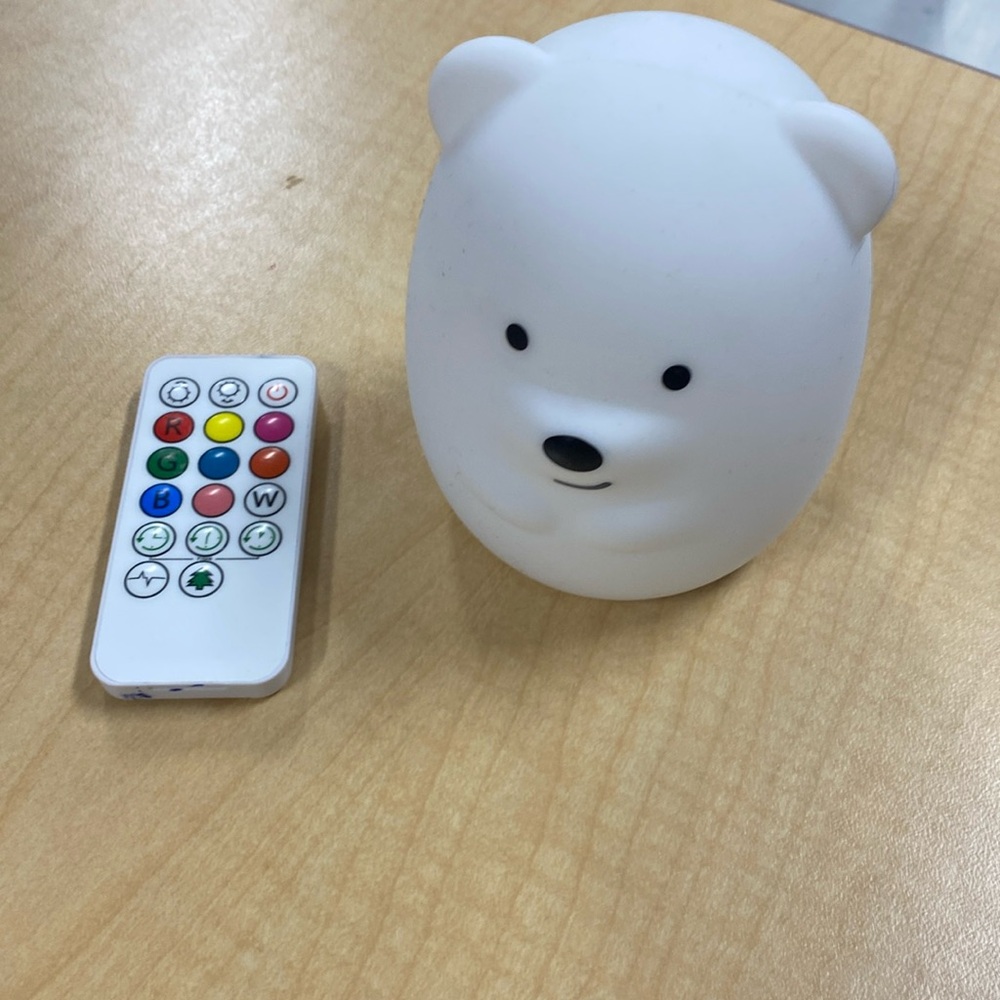 Color changing bear
